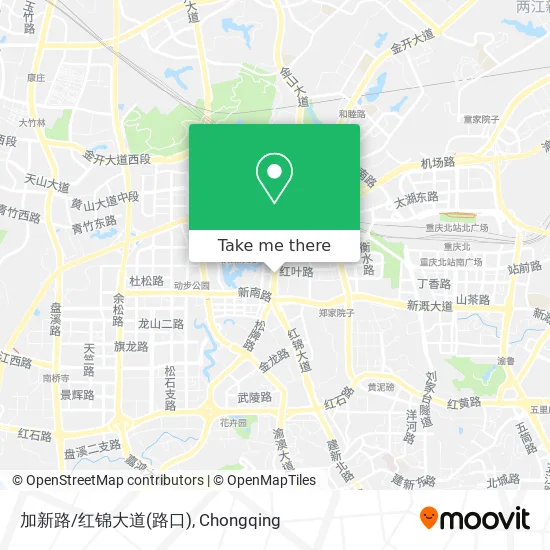 加新路/红锦大道(路口) map