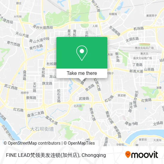 FINE LEAD梵领美发连锁(加州店) map