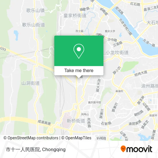 市十一人民医院 map