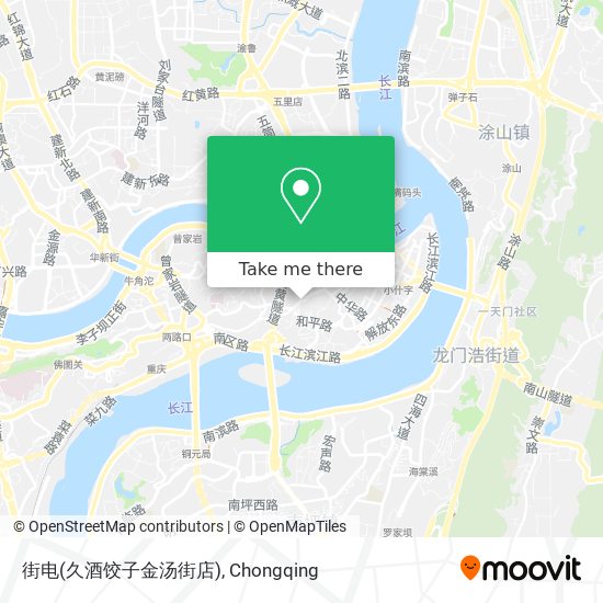 街电(久酒饺子金汤街店) map