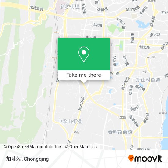 加油站 map