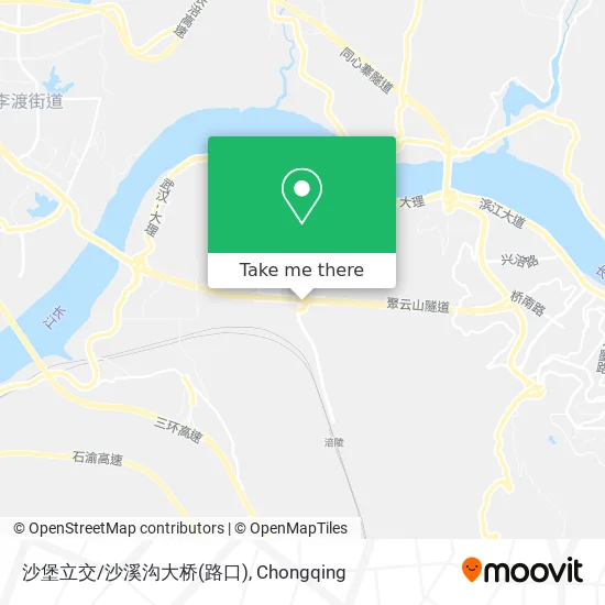 沙堡立交/沙溪沟大桥(路口) map