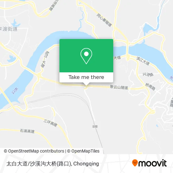 太白大道/沙溪沟大桥(路口) map