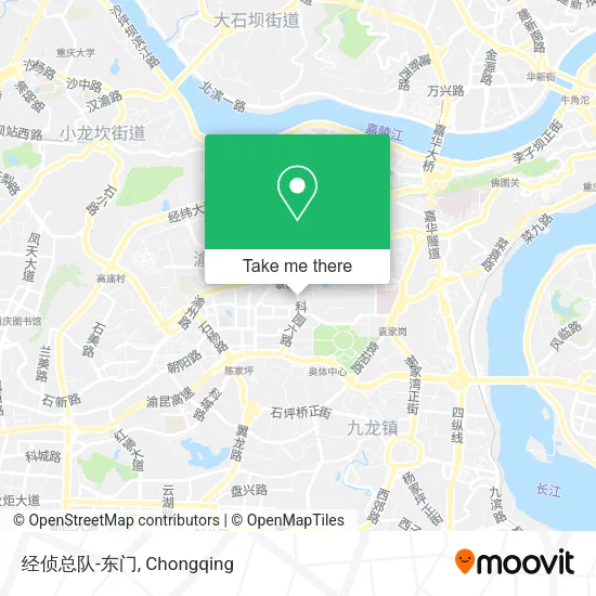 经侦总队-东门 map