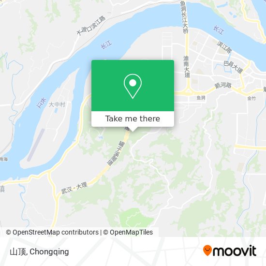 山顶 map