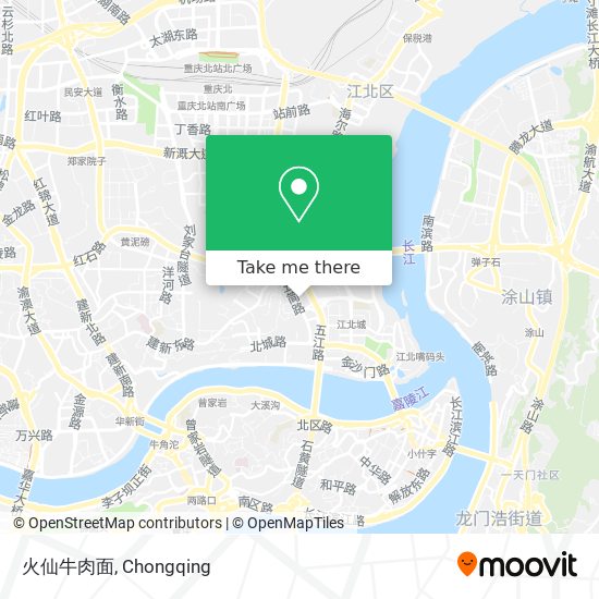 火仙牛肉面 map