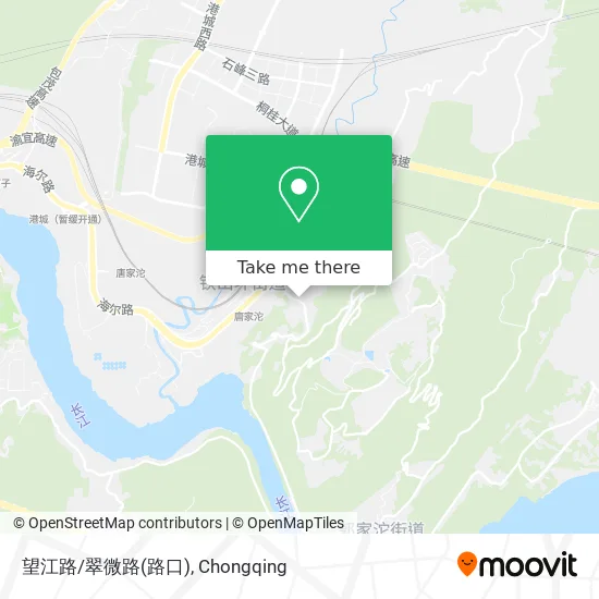望江路/翠微路(路口) map