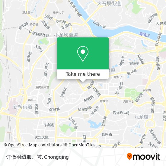 订做羽绒服、被 map