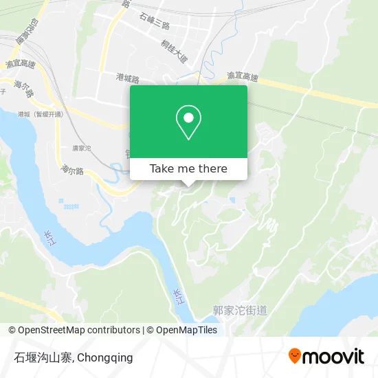 石堰沟山寨 map