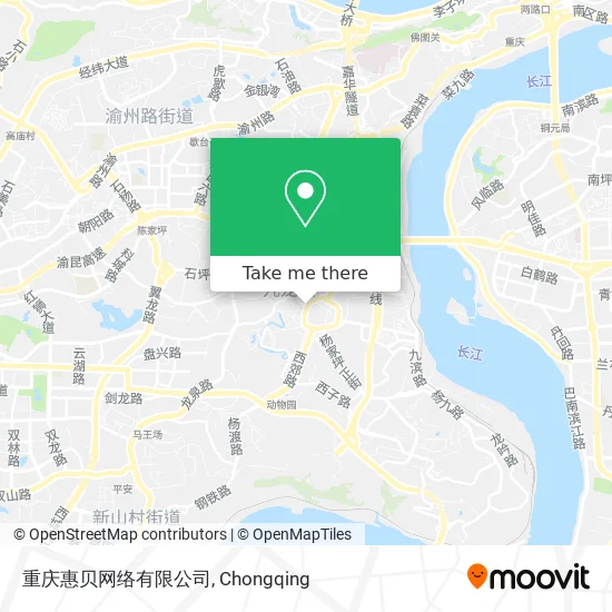 重庆惠贝网络有限公司 map