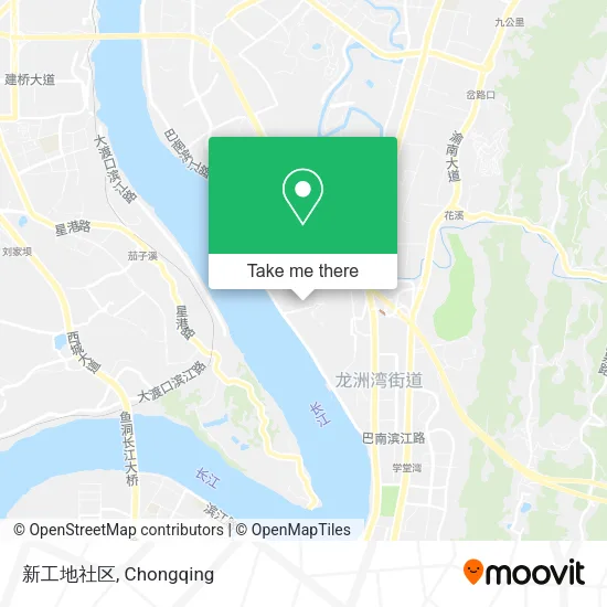 新工地社区 map