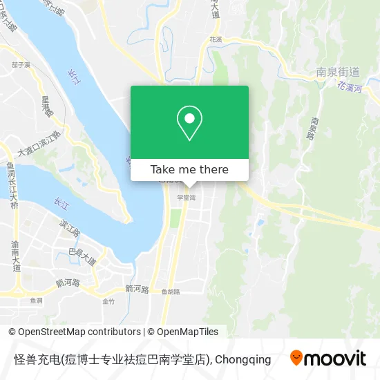 怪兽充电(痘博士专业祛痘巴南学堂店) map