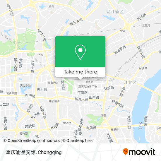 重庆渝星宾馆 map