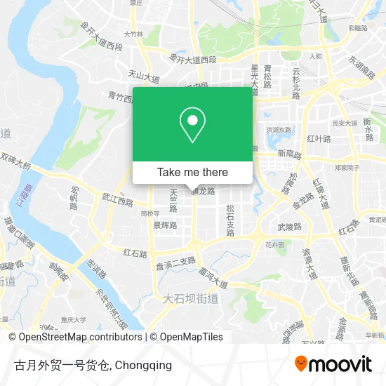 古月外贸一号货仓 map