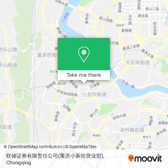 联储证券有限责任公司(重庆小新街营业部) map