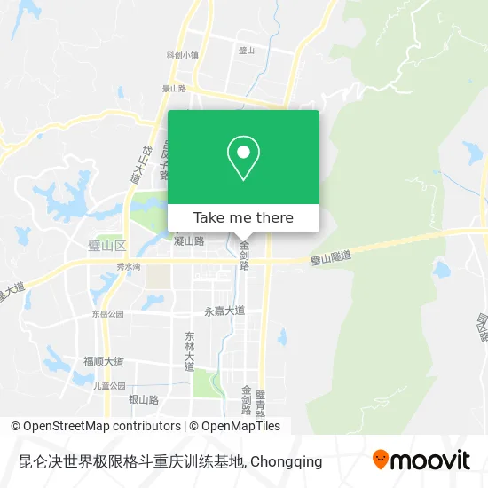 昆仑决世界极限格斗重庆训练基地 map
