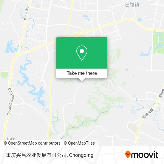 重庆兴昌农业发展有限公司 map