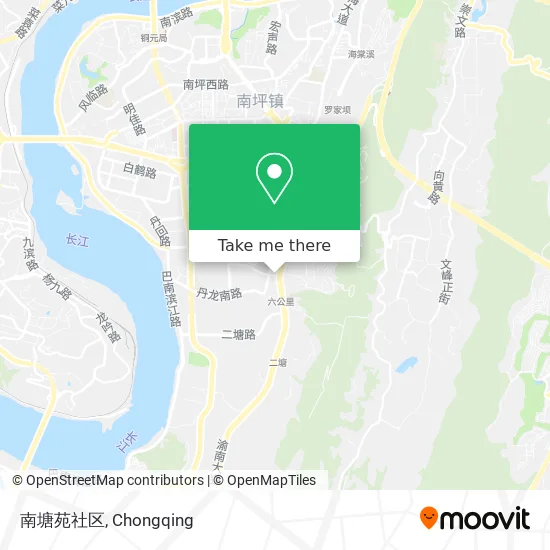南塘苑社区 map