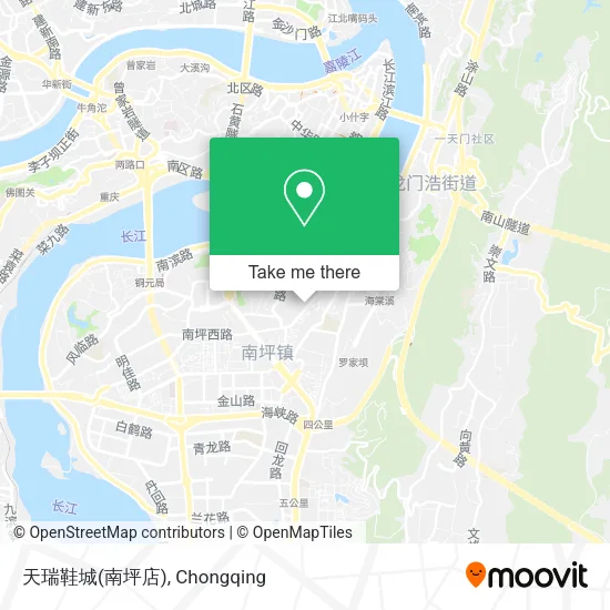 天瑞鞋城(南坪店) map
