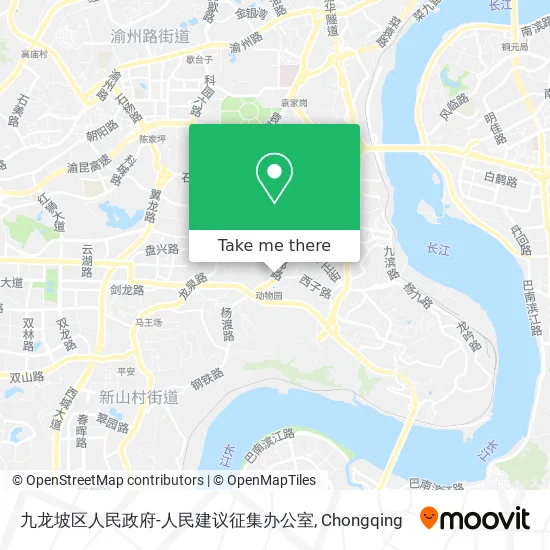 九龙坡区人民政府-人民建议征集办公室 map
