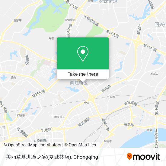 美丽草地儿童之家(复城荟店) map