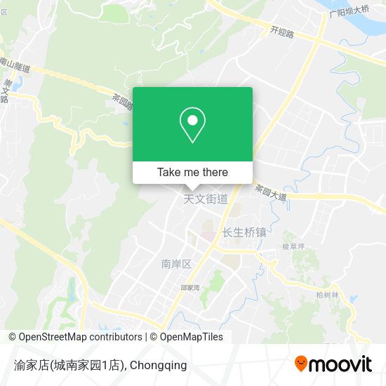 渝家店(城南家园1店) map