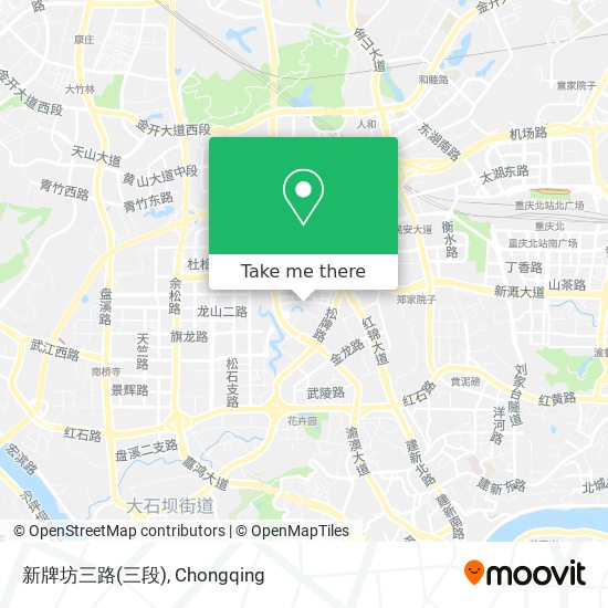 新牌坊三路(三段) map