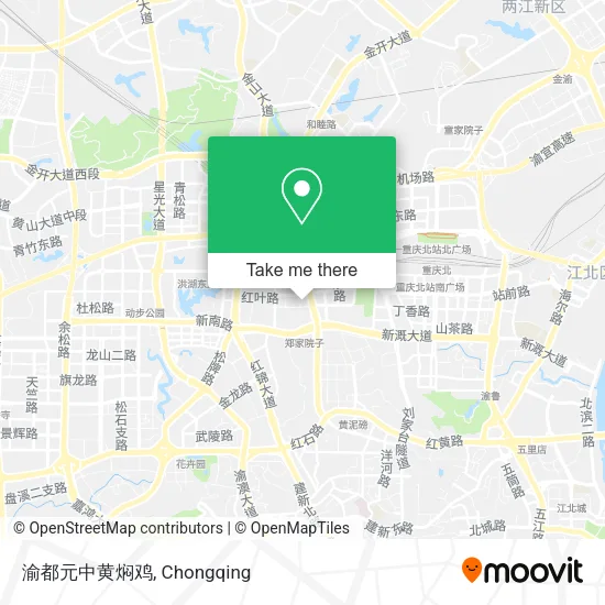 渝都元中黄焖鸡 map