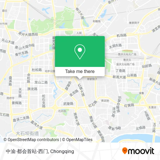 中渝·都会首站-西门 map