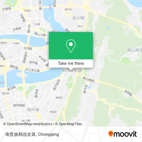 南贵族精品女装 map