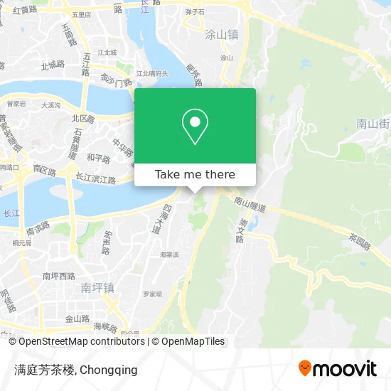 满庭芳茶楼 map