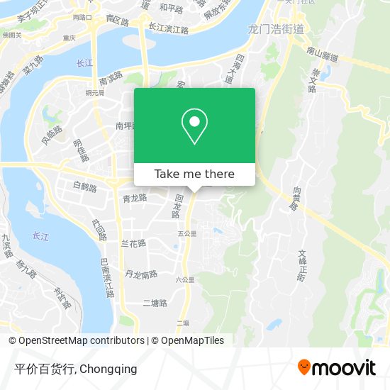 平价百货行 map