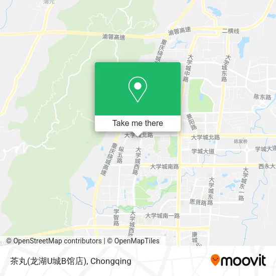 茶丸(龙湖U城B馆店) map