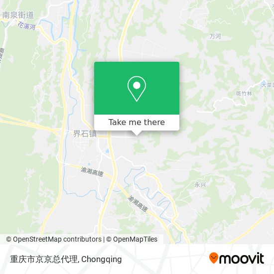重庆市京京总代理 map
