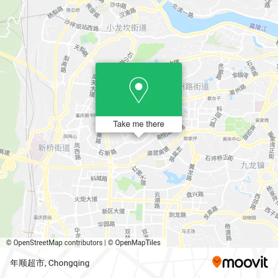 年顺超市 map