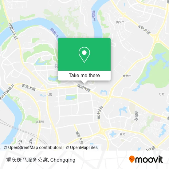 重庆斑马服务公寓 map