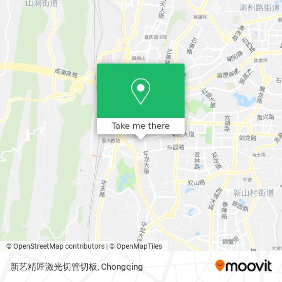 新艺精匠激光切管切板 map