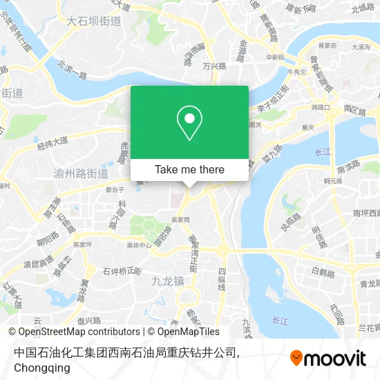 中国石油化工集团西南石油局重庆钻井公司 map
