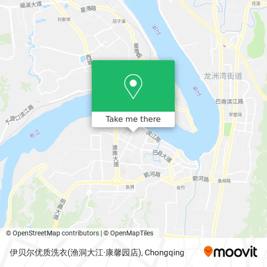 伊贝尔优质洗衣(渔洞大江·康馨园店) map