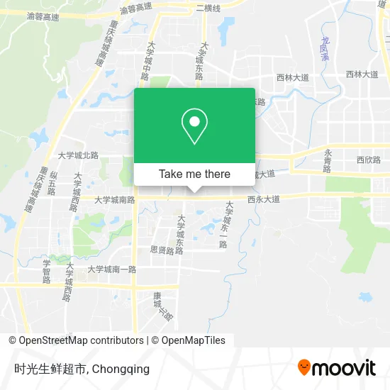 时光生鲜超市 map