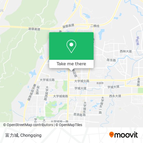 富力城 map