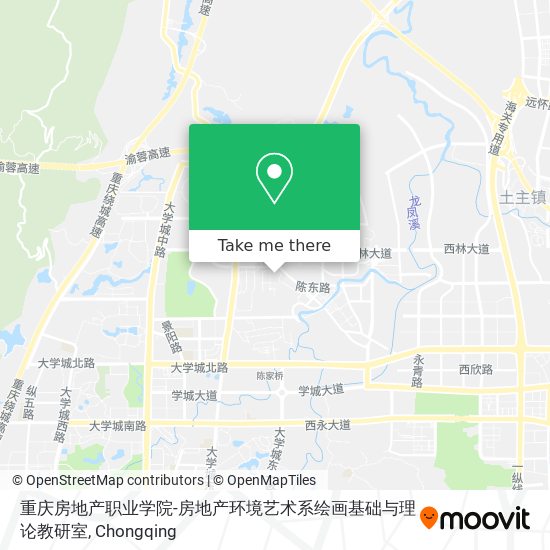 重庆房地产职业学院-房地产环境艺术系绘画基础与理论教研室 map