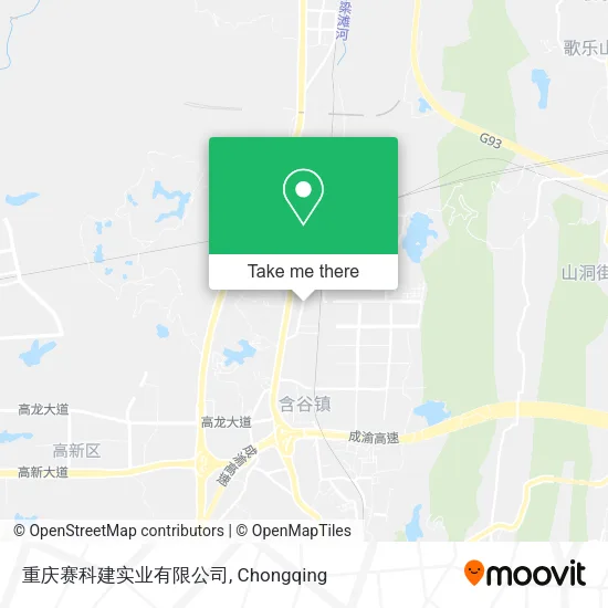 重庆赛科建实业有限公司 map