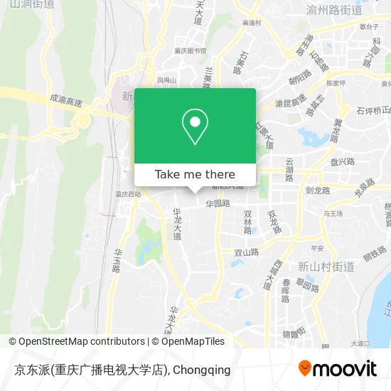 京东派(重庆广播电视大学店) map