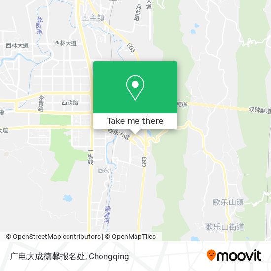 广电大成德馨报名处 map