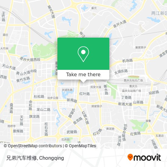 兄弟汽车维修 map