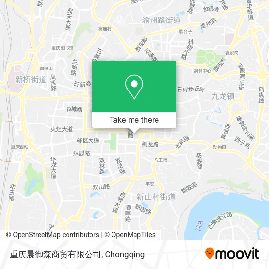 重庆晨御森商贸有限公司 map