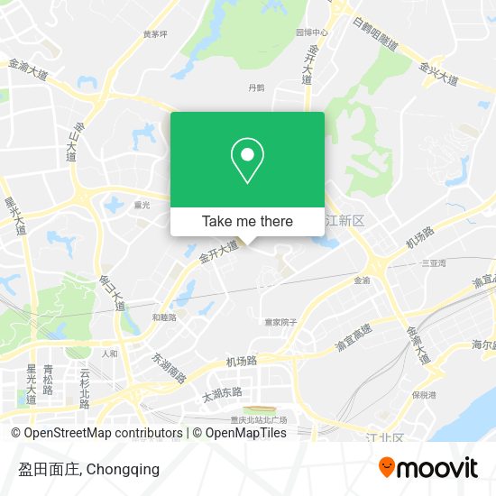 盈田面庄 map