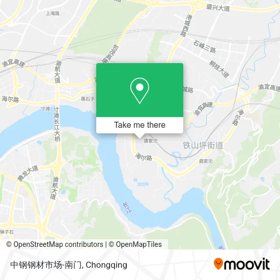 中钢钢材市场-南门 map