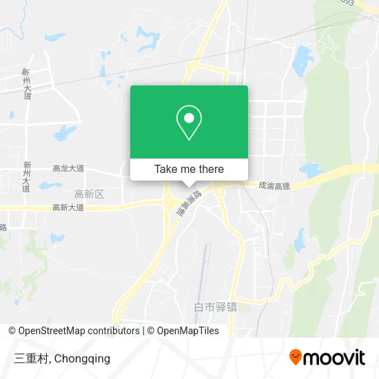 三重村 map